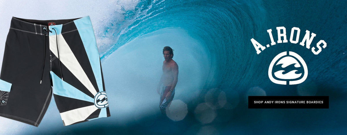 Billabong x Andy Irons signature boardshorts